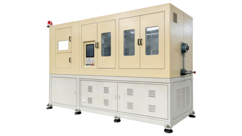 Fully servo controlled one-step injection stretch blow molding machine three station