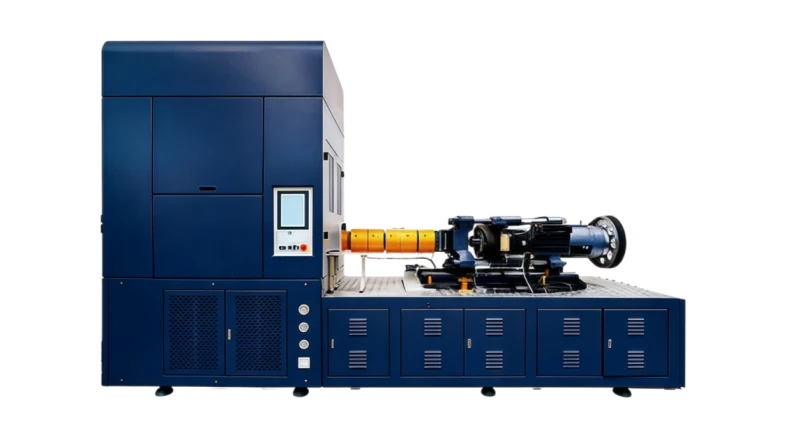 Fully servo one-step injection stretch blow molding machine four station