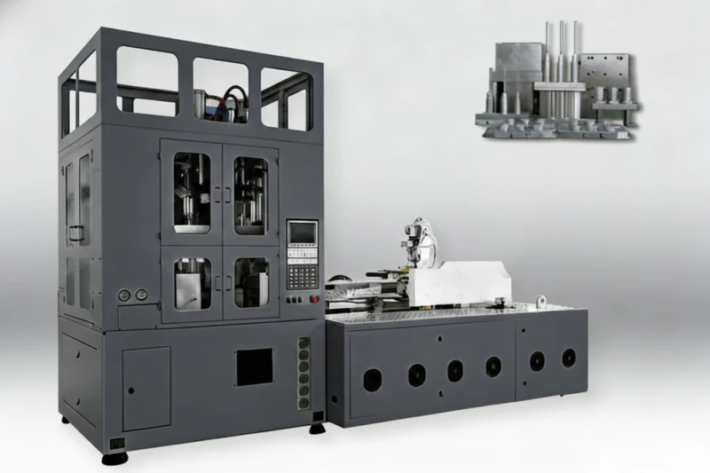 Professional blow molding machine and mold