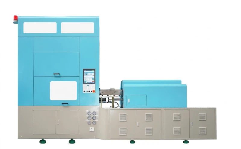 Full view of the ISBM Machine