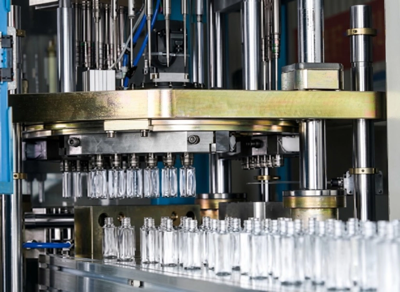 Blow molding machine customer installation and application case
