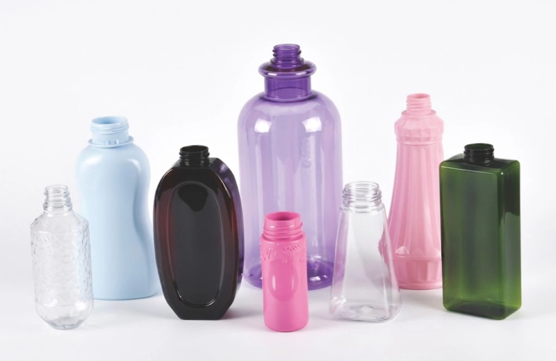 Bottle sample 1 — ISBM machine output