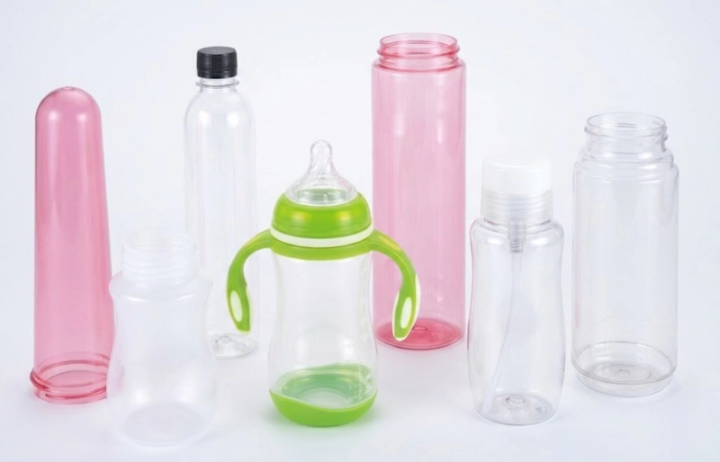 Bottle sample 12 — ISBM machine output