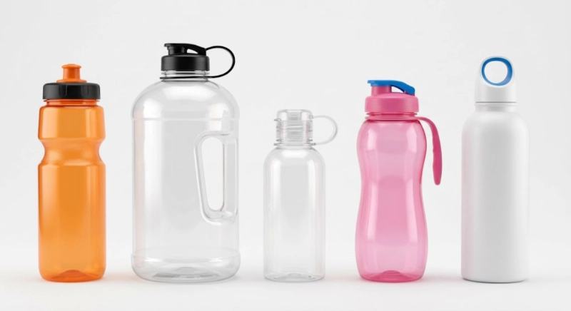Bottle sample 13 — ISBM machine output