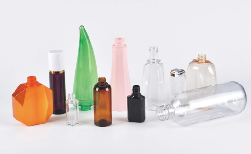 Bottle sample 15 — ISBM machine output