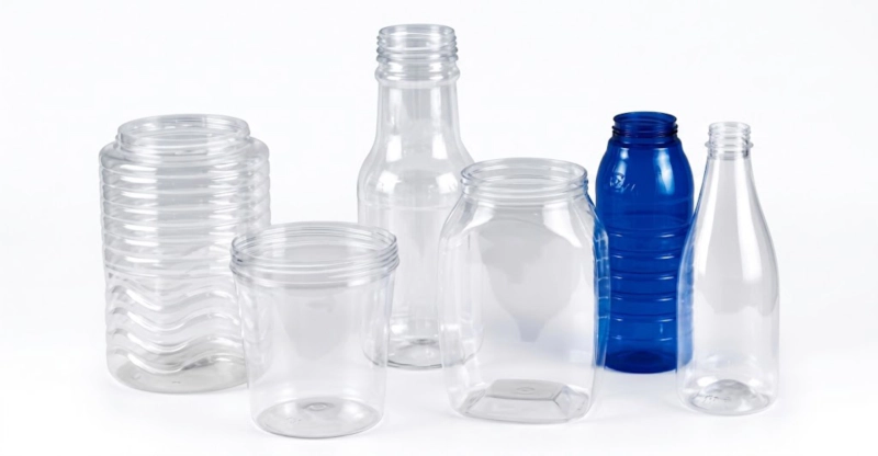 Blow molding bottle sample