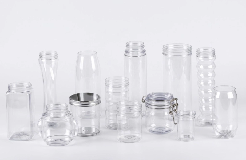Bottle sample 3 — ISBM machine output