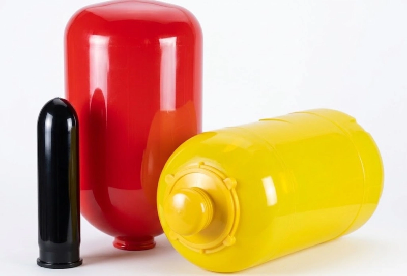 Bottle sample 5 — ISBM machine output
