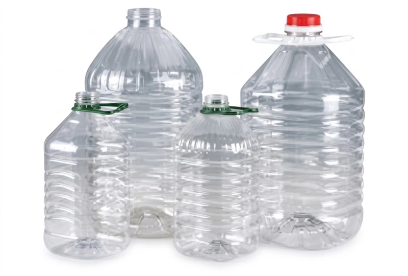 Bottle sample 8 — ISBM machine output